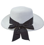 Summer Hat Paper Braid  Round Crown.