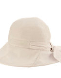 Summer Hat  Rough Cotton Cloche