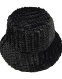 Fuzzy Faux Fur Bucket Hat