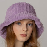 Fuzzy Faux Fur Bucket Hat